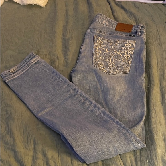 Lucky Brand Light Blue Straight Leg Jeans - Picture 1 of 5